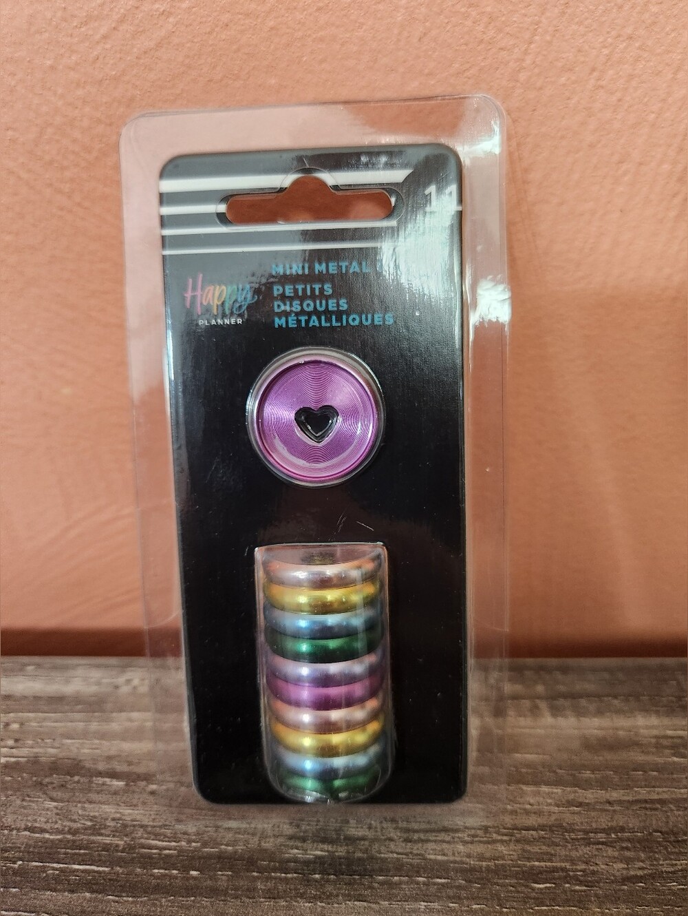 NEW Happy Planner Mini Metal Disc Set - Rainbow